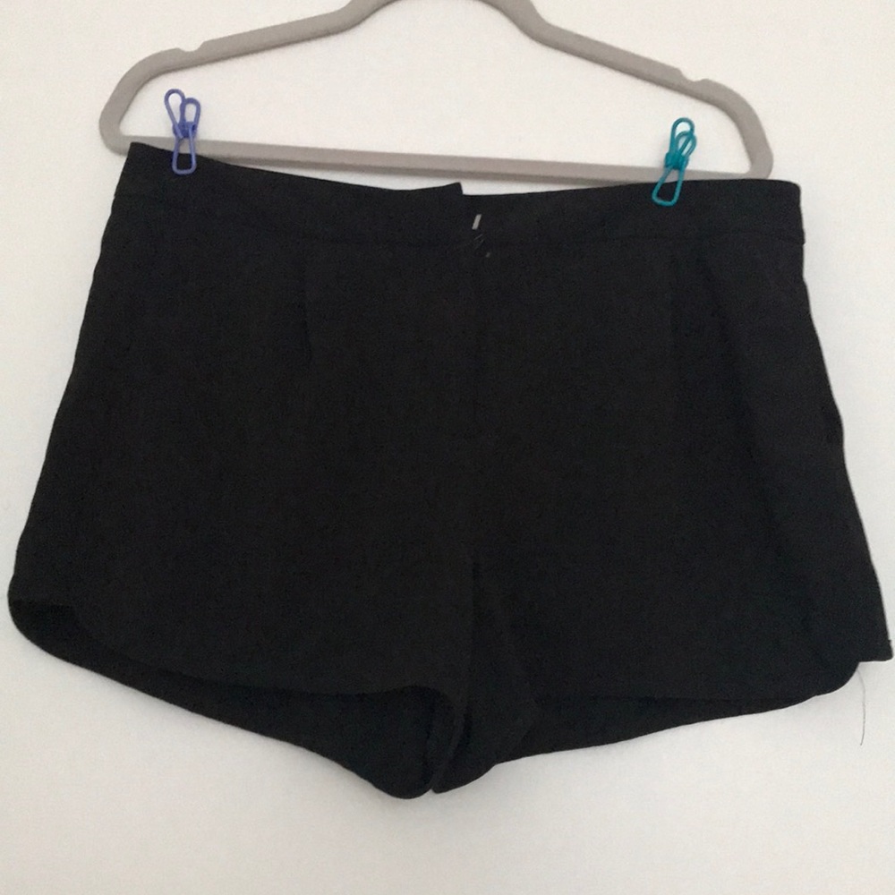 I Heart Aronson Black Shorts